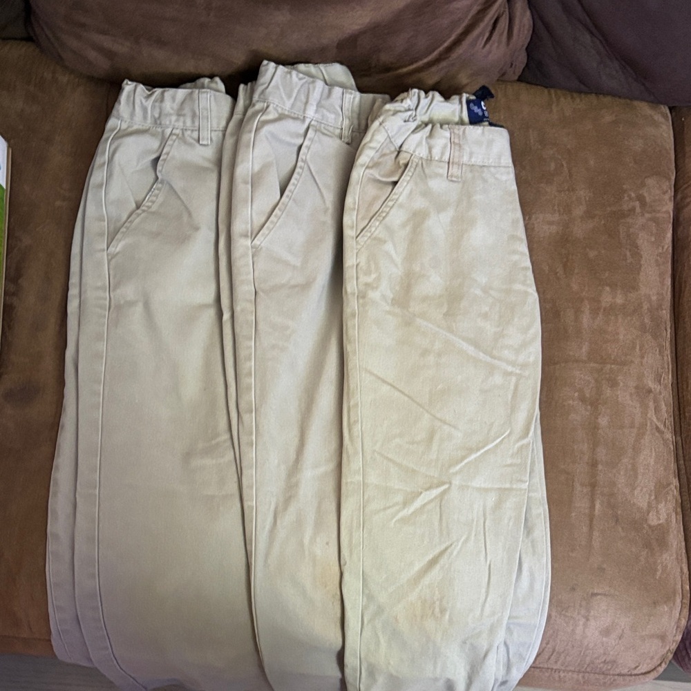 Kids Cream Pants